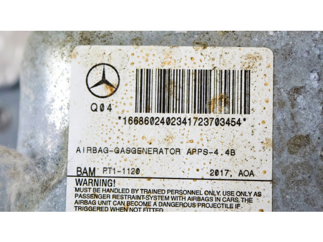 Подушка безопасности пассажира a1668602402   Mercedes-Benz GLS X166