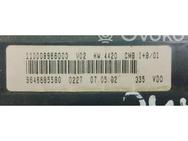 Панель приборов 9646685580   Citroen Xsara Picasso       
