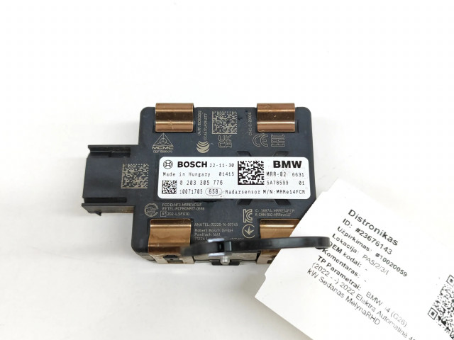 Радар круиз контроля     5A78599, 0203305776  BMW i4