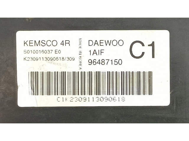 Блок управления 96487150, S010016037E0   Daewoo Tacuma