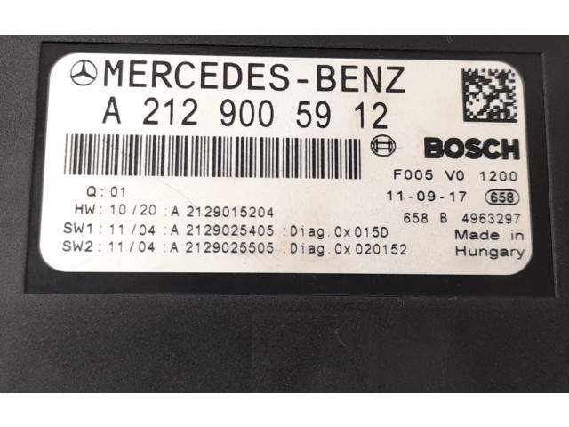   Pojistková skříňka 2129005912, 2129004810   Mercedes-Benz GLK (X204) 2011