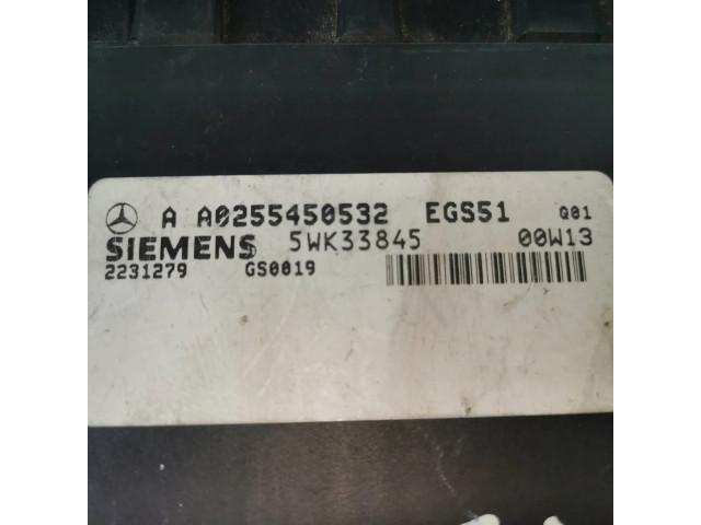 Блок управления коробкой передач A0255450532, 2231279   Mercedes-Benz E W210