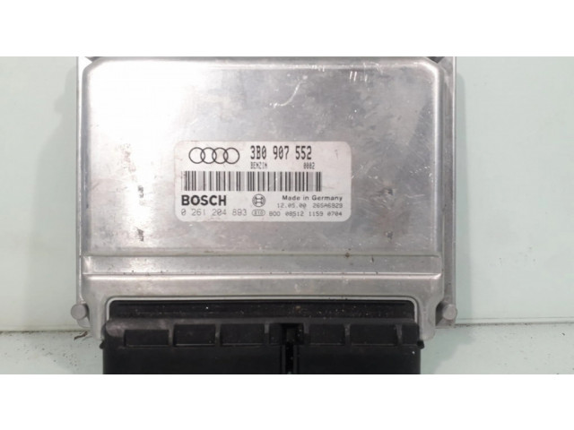 Блок управления двигателя 3B0907552, 0261204893   Audi A4 S4 B5 8D