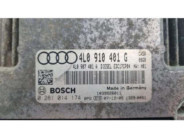 Блок управления двигателя 4L0907401A, 4L0910401G   Audi Q7 4L