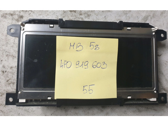 Дисплей    4F0919603   Audi Q5 SQ5