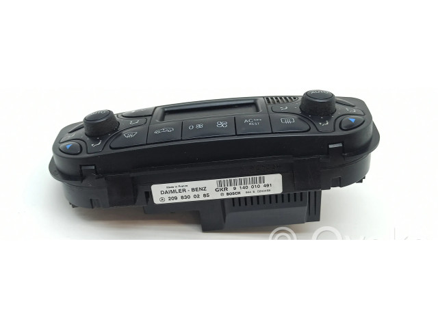 Блок управления климат-контролем 2098300285, 9140010491   Mercedes-Benz CLK A209 C209