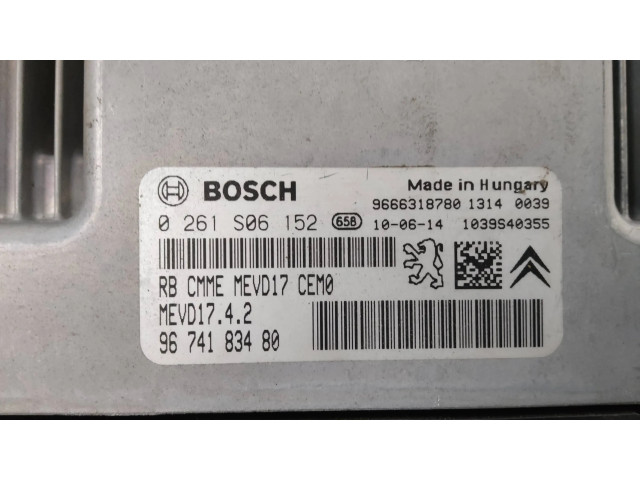 Блок управления двигателя 9674183480, 9666318780   Peugeot RCZ