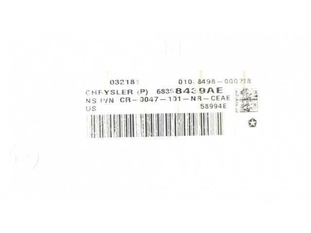 Панель приборов 68358439AE   Chrysler Pacifica       