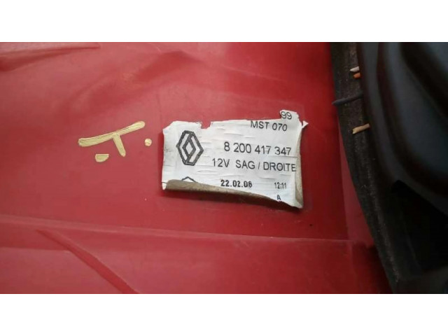 Задний фонарь  8200417347, 4PUERTAS    Renault Megane II   2006-2008 года