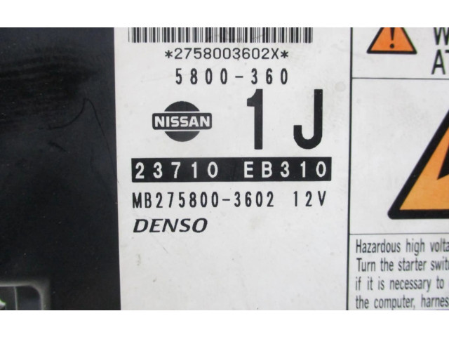 Řídící jednotka 23710EB310   Nissan Navara 