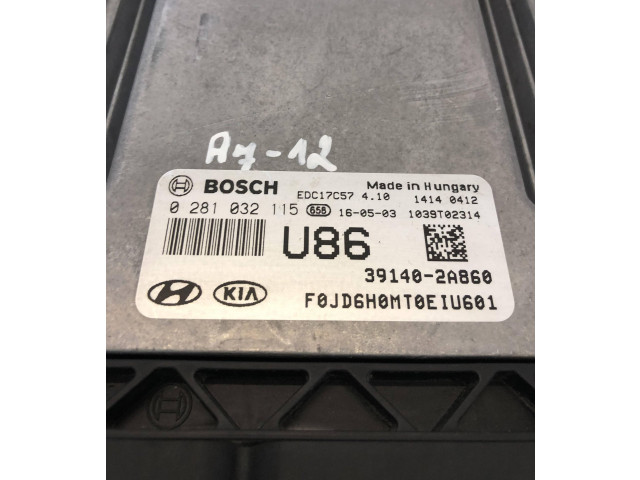 Řídící jednotka 391402A860, 0281032115   KIA Ceed 2016