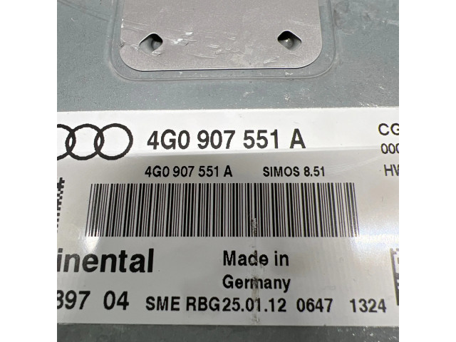 Блок управления двигателя 4G0907551A   Audi A6 C7