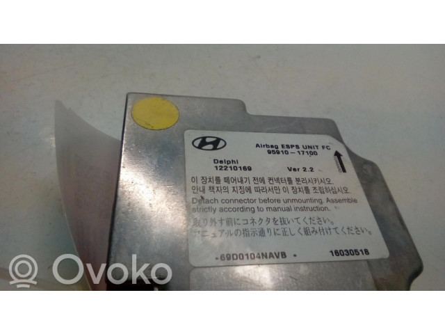 Блок подушек безопасности 9591017100, 12210169   Hyundai Matrix