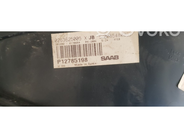 Панель приборов P12785198, 0263625005   Saab 9-3 Ver2       