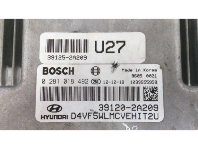 Řídící jednotka 391202A209, 0281018492   Hyundai i40 2014
