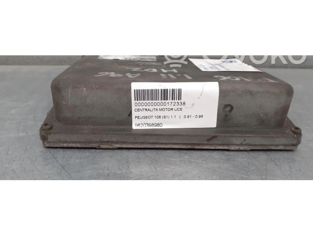 Řídící jednotka 9620398980   Peugeot 106 
