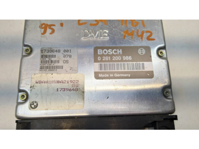 Řídící jednotka 0261200986, 1739648   BMW 5 E34 1993