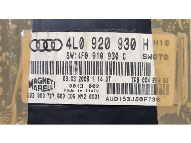 Панель приборов 4L0920930H, 4F0910930C   Audi Q7 4L       