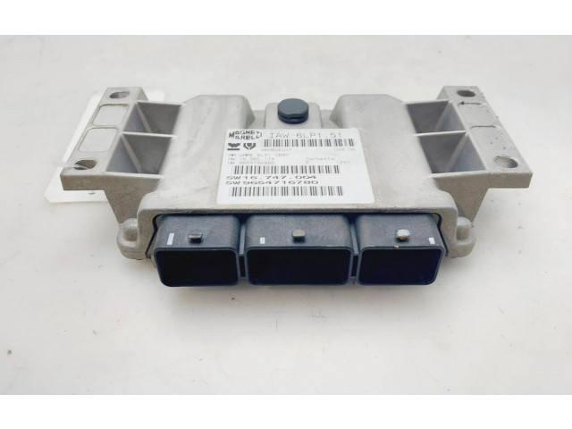 Блок управления двигателем ECU 9654716780   Peugeot 307 CC      