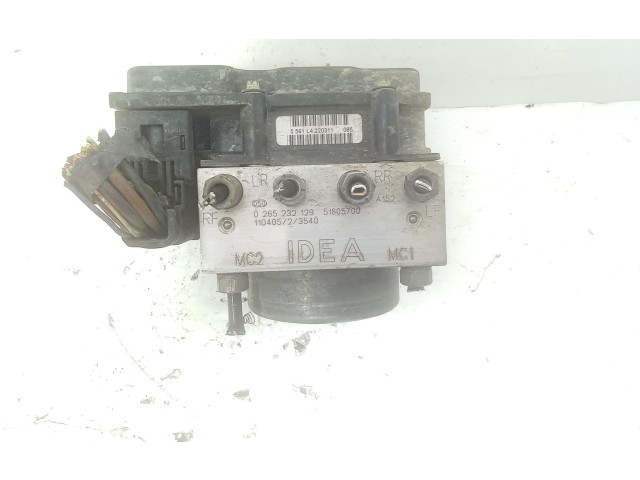 Блок управления АБС 0265232129, 0265232129   Fiat Idea