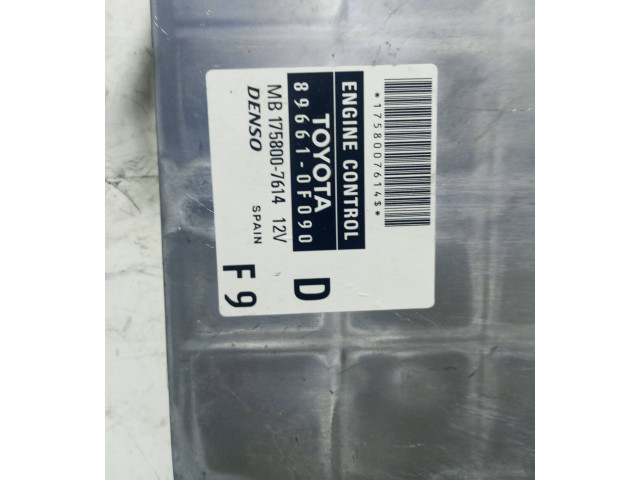 Řídící jednotka 896610F090, 1758007614   Toyota Corolla Verso AR10 2005