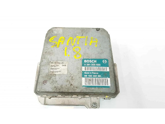 Блок управления двигателя 9615046180   Citroen Xantia