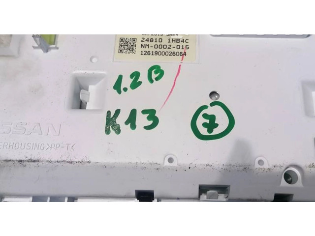Přístrojová deska  Nissan Micra 2012 248101HB4C, 1261900026064  