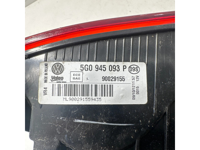 Задний фонарь левый сзади 5G0945093P, 90029155    Volkswagen Golf VII   2013-2019 года