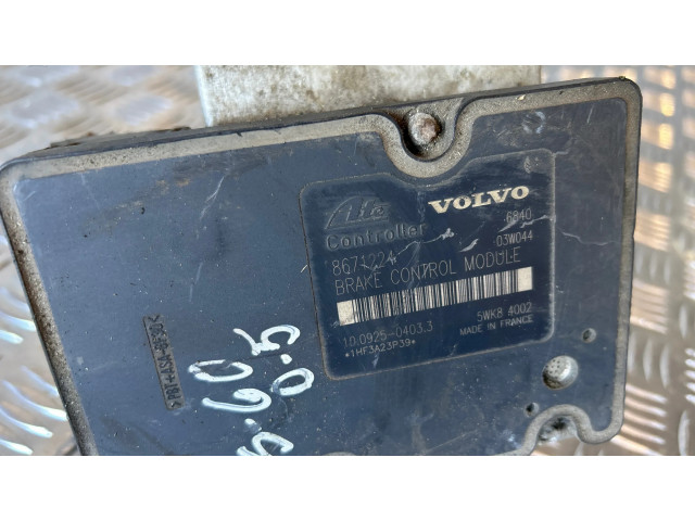 Блок АБС 8671224, 5WK84002   Volvo  S60  2005-2010 года