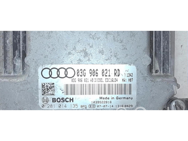 Блок управления двигателя 8P0920901D   Audi A3 S3 8P