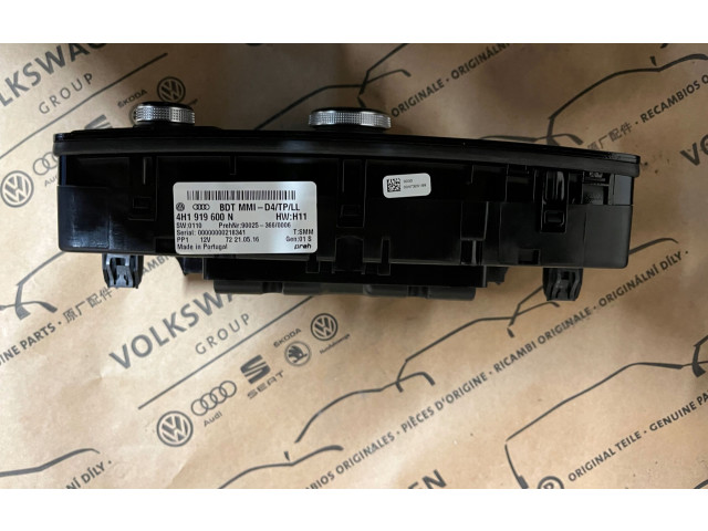 Блок управления климат-контролем 4H1919600N   Audi A8 S8 D4 4H