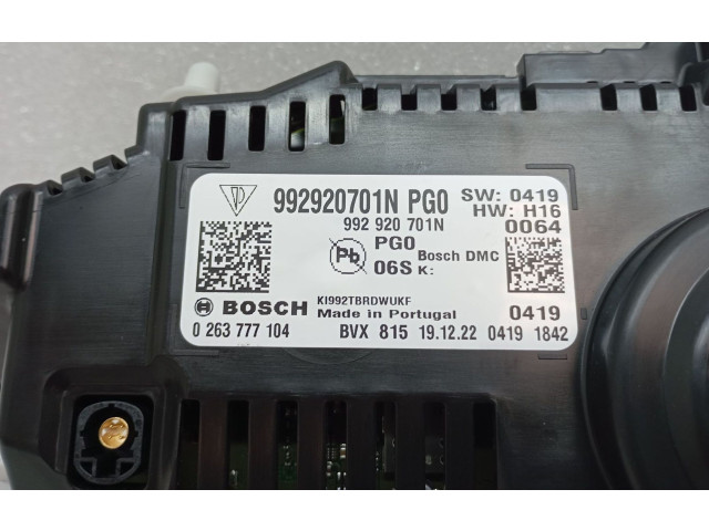 Přístrojová deska  Porsche 911 992 2023 992920701N  