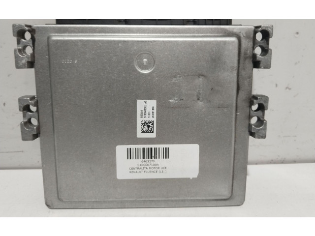 Блок управления двигателя S180067109A   Renault Fluence
