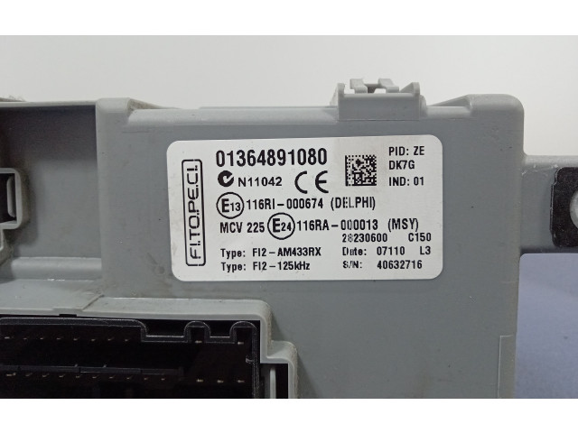   Pojistková skříňka 01364891080, 01364891080   Fiat Qubo 2010