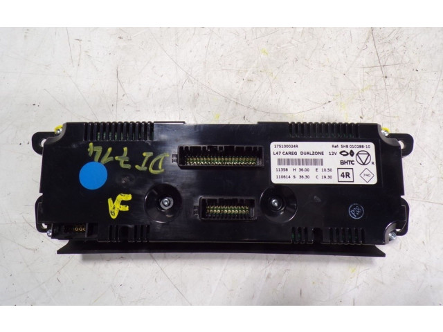 Блок управления климат-контролем 275102610R, 275100024R   Renault Latitude (L70)