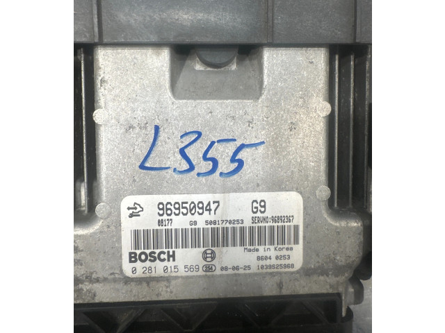Vstřikovací lišta 0281015569, 96950947   Opel Antara    Z20dm 