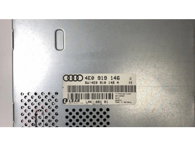 Блок управления 4E0919146, 4E0919146A   Audi A8 S8 D3 4E