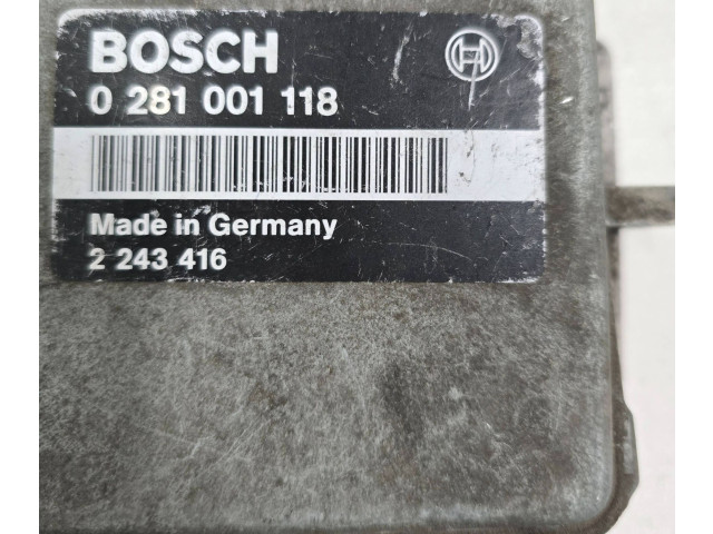 Řídící jednotka 0281001118, 2243416   BMW 3 E30 1992