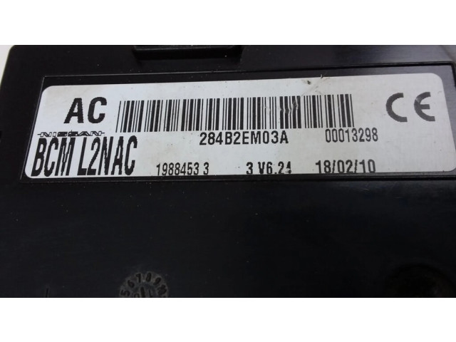 Блок комфорта 284B2EM03A, BCML2NAC   Nissan Note (E11)   