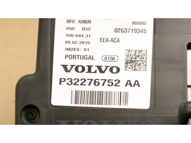 Přístrojová deska  Volvo V60 2019 P32276752, 32276752  