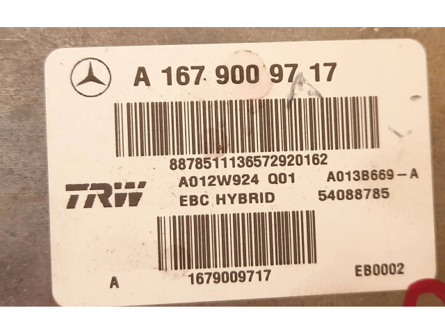 Блок АБС A1679009717, A1679009717   Mercedes-Benz  GLE W167  2019 -  года