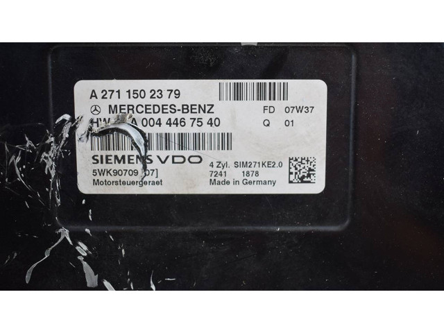 Řídící jednotka A2710109945, A0044467540   Mercedes-Benz C W204 2007