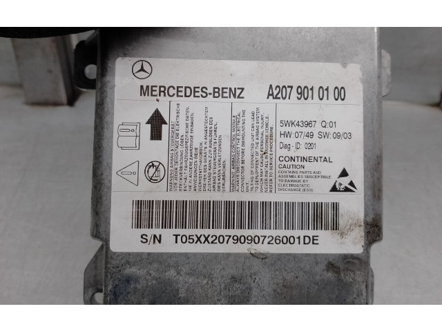 Блок подушек безопасности A2079010100, 5WK43967   Mercedes-Benz CLK AMG A208 C208