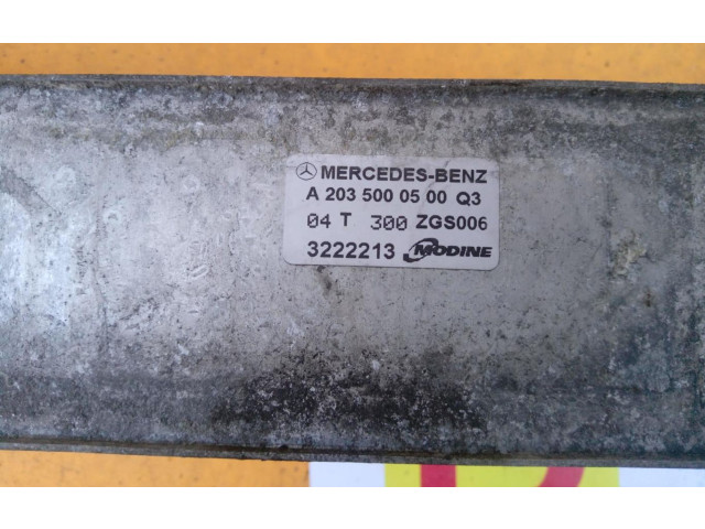 Интеркулер  A2035000500Q3   Mercedes-Benz C W203 