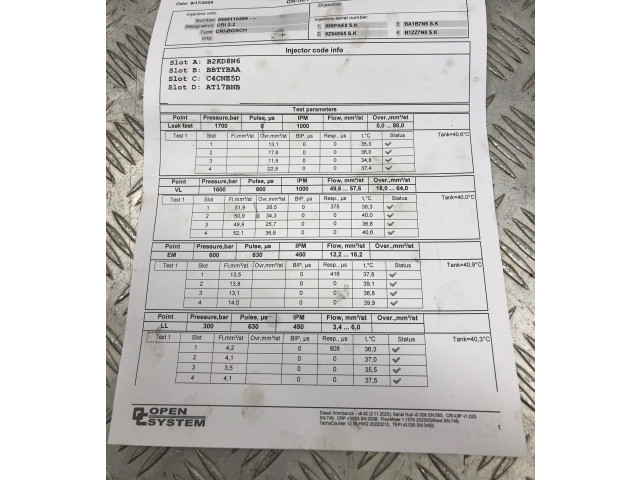 Vstřikovač 7823452, 0445010519   BMW 1 F20 F21  pro naftový motor 1.6 N47d16a 