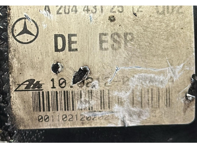 ABS Steuergerät A2045455432, A2045455432   Mercedes-Benz C W204 2008