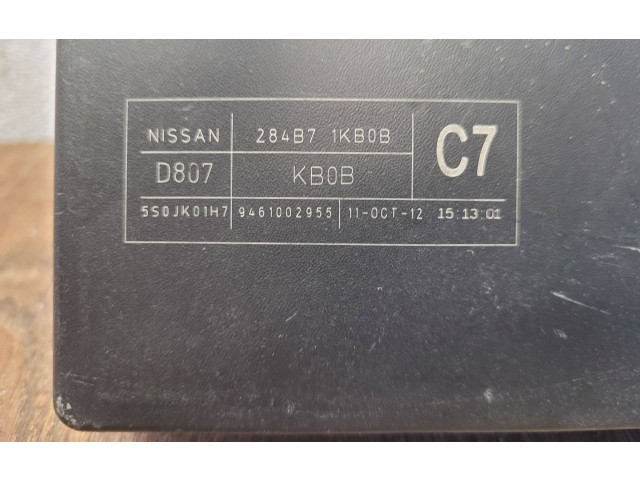 Vstřikovač 284B71KB0B, 9461002955   Nissan Juke I F15    k9k 