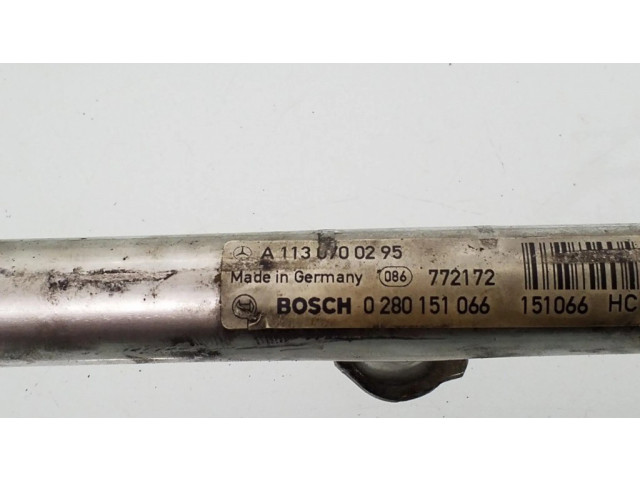 Vstřikovací lišta A1130700295, 0280151066   Mercedes-Benz C W202  pro benzínový motor 4.3 113944 
