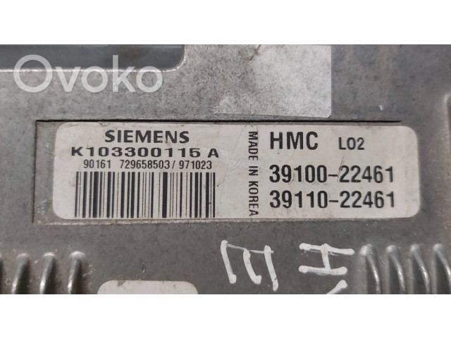 Řídící jednotka 3910022461, 3911022461   Hyundai Accent 1997