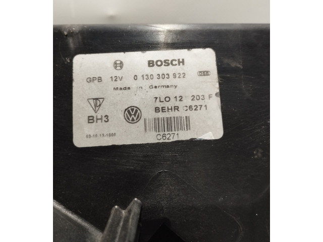 Вентилятор печки       Volkswagen Touareg I